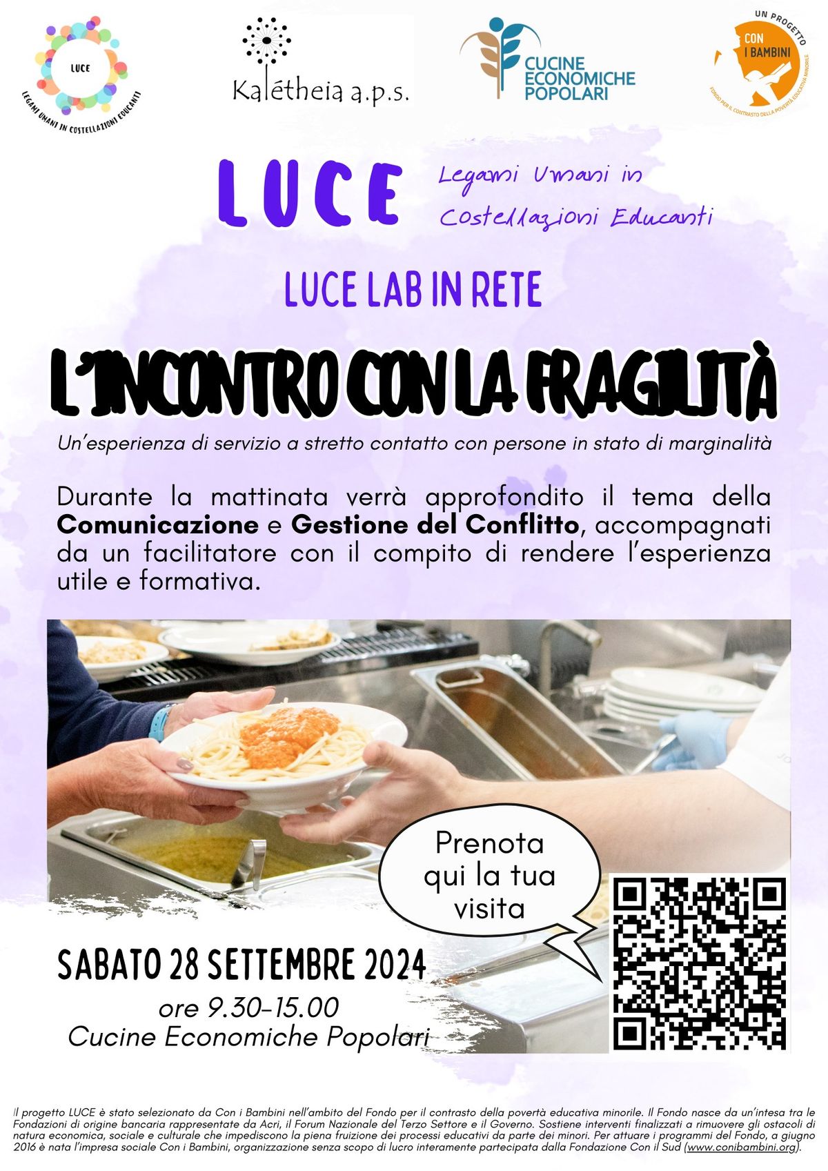 Incontro con la fragilit\u00e0 - Laboratorio orizzontale di LUCE