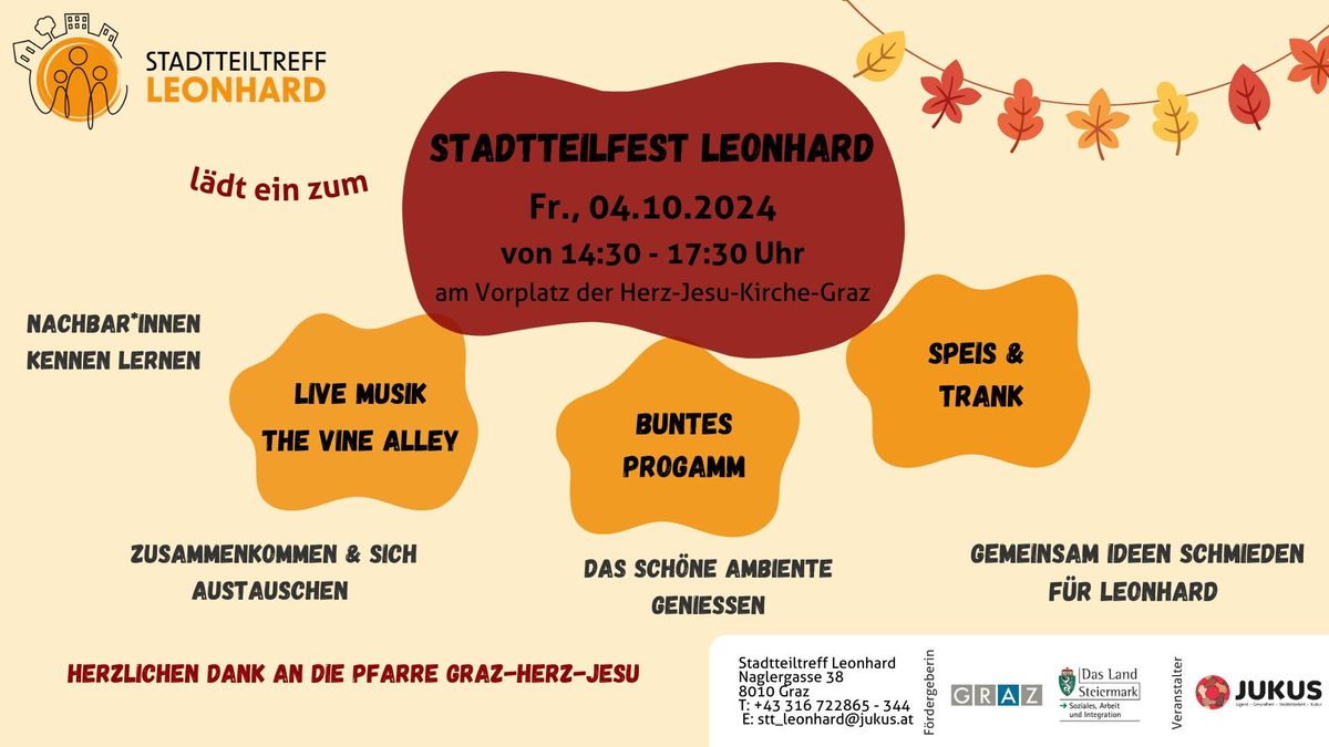 Stadtteilfest Leonhard