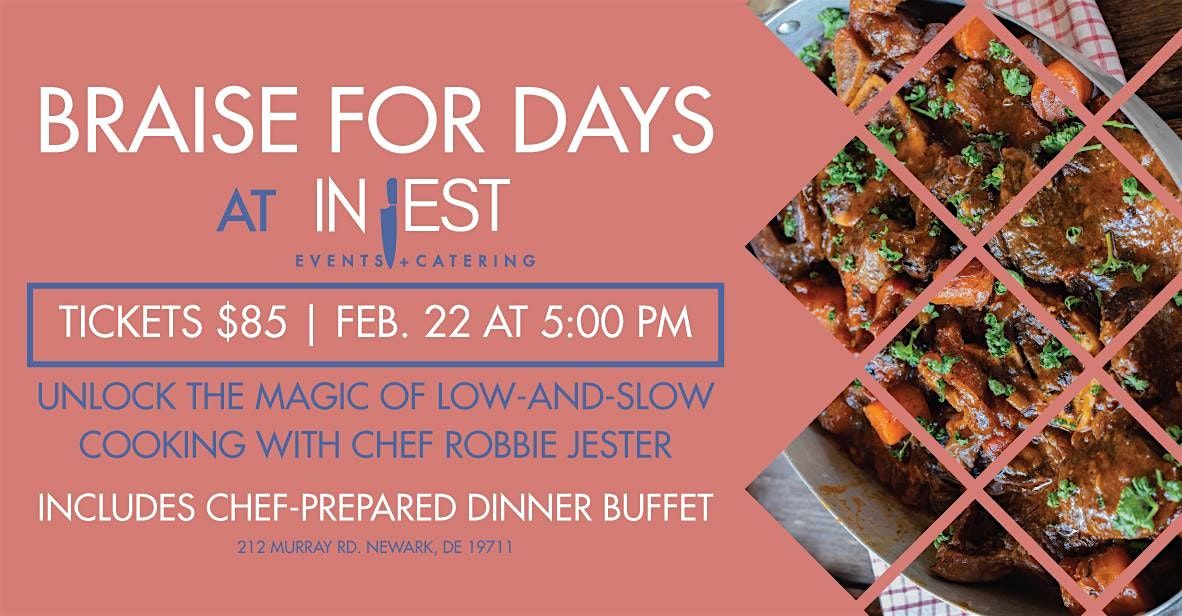 Braise for Days with Chef Robbie Jester at In Jest Events