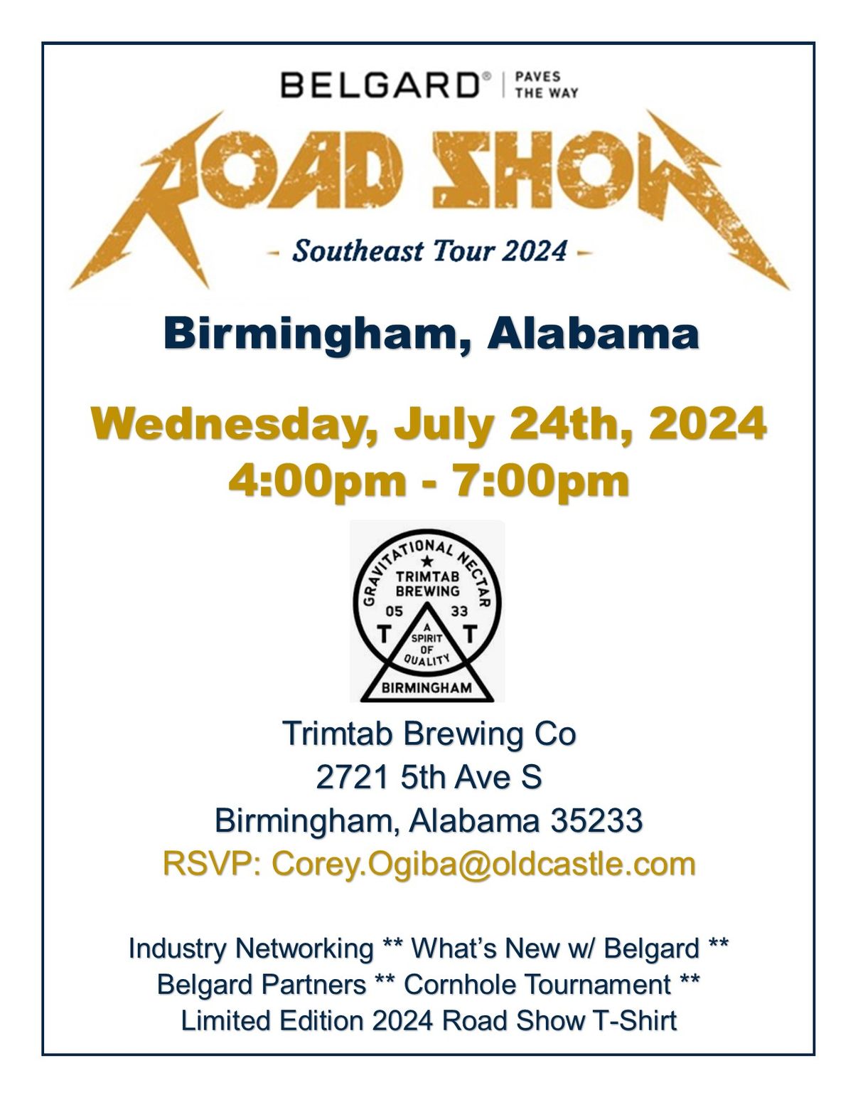 Belgard Road Show - Birmingham, Alabama