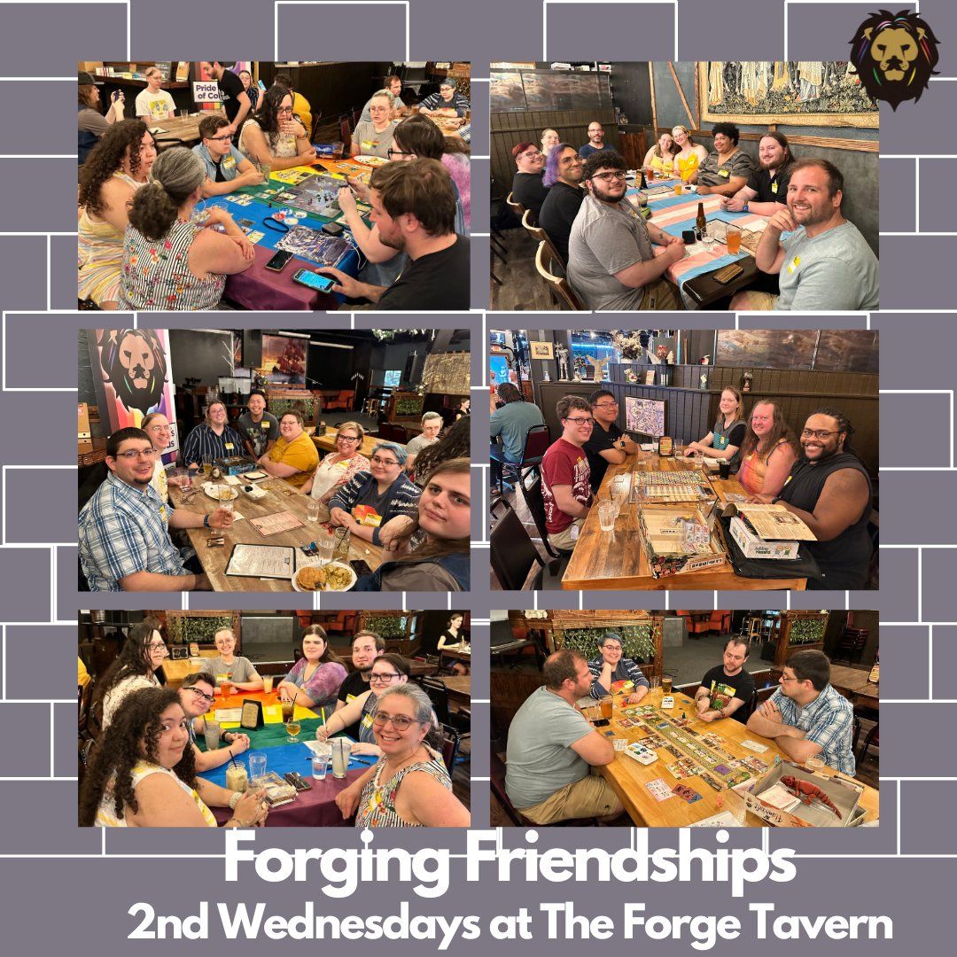 Forging Friendships (2nd Wed. Board Game Meet-up)