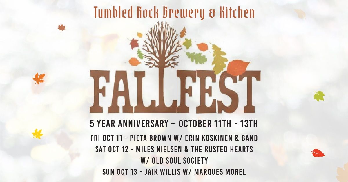 Fall Fest \u2022 Tumbled Rock Brewery 5th Anniversary