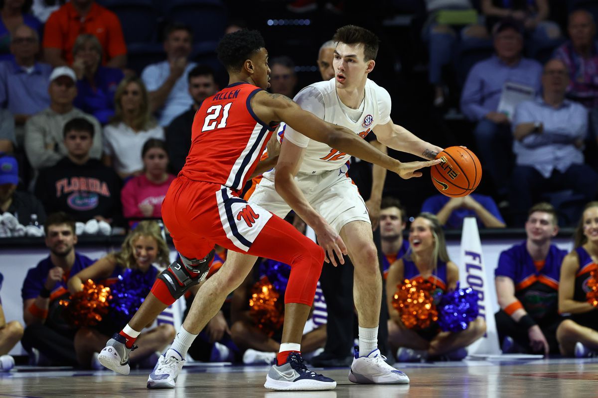 Ole Miss Rebels at Florida Gators Mens Basketball