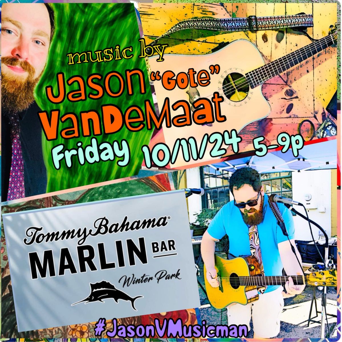 Jason V. \u201cGote\u201d @ Tommy Bahama Marlin Bar, Winter Park 