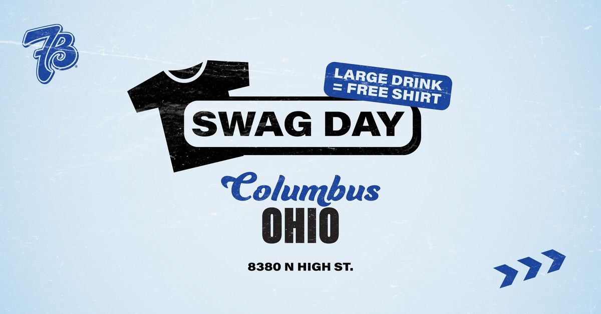 FREE SHIRTS | SWAG DAY | COLUMBUS, OH!!