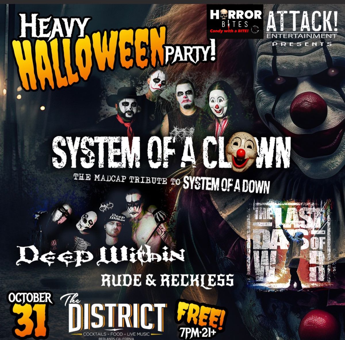 Biggest Halloween Clown Bash!