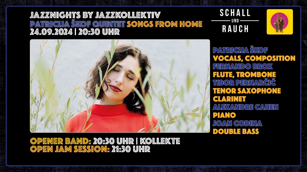 PATRICIJA \u0160KOF QUINTET | JAM SESSION | JAZZKOLLEKTIV BASEL