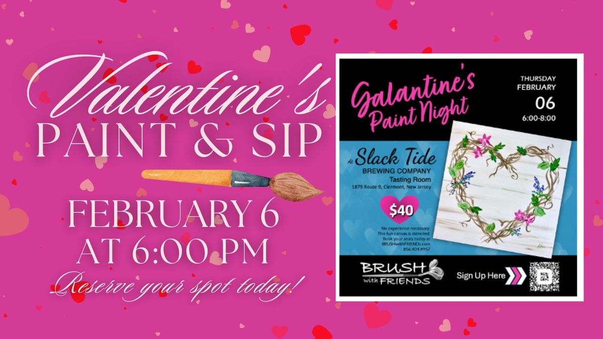 Paint & Sip: Valentine's Edition