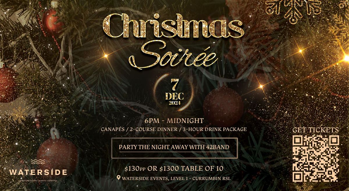 Christmas Soir\u00e9e at Waterside Events