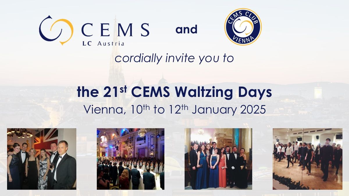 THE CEMS WALTZING DAYS 2025