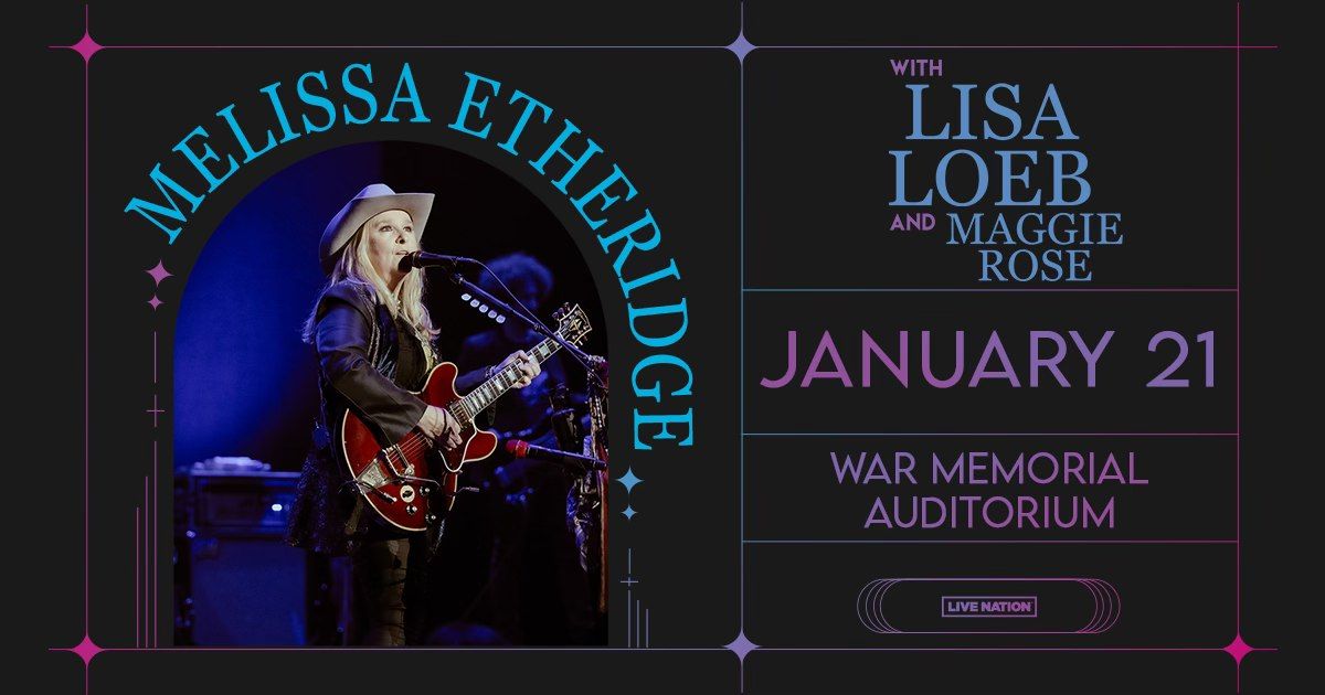 Melissa Etheridge: 2025 Tour