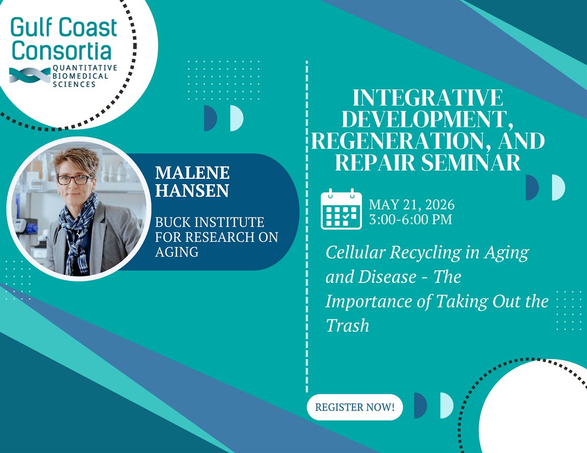 GCC IDRR Seminar with Malene Hansen