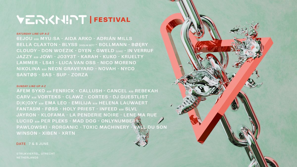 Verknipt Festival 2025 - June 7 & 8