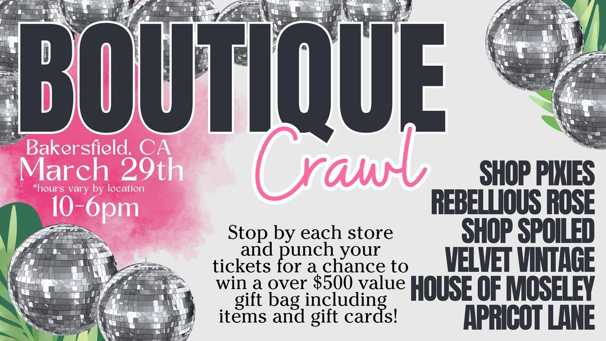 Bakersfield Boutique Crawl