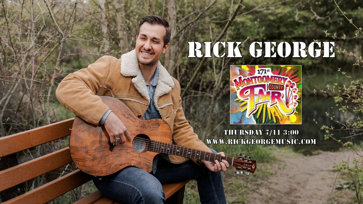 Rick George at Montgomery County Fair