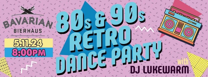 80s & 90s Retro Dance Party