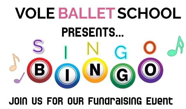 VOLE BALLET SCHOOL - SINGO BINGO FUNDRAISER