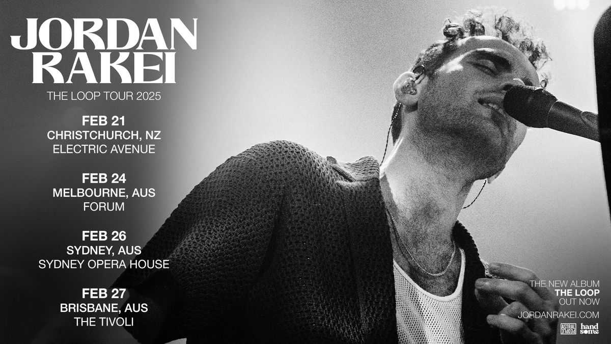 JORDAN RAKEI | MELBOURNE | FORUM