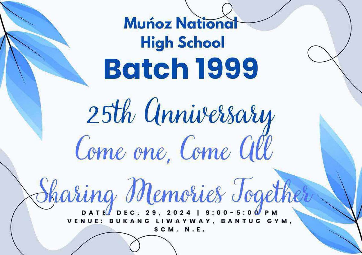 25th Silver Anniversary of MNHS Batch 99