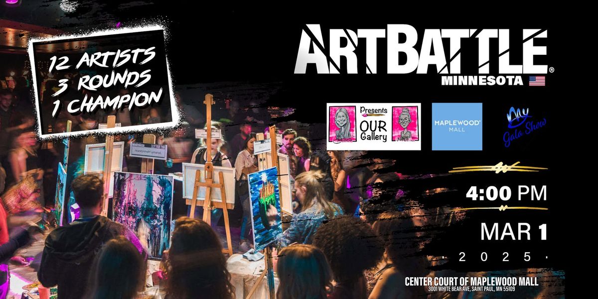 Art Battle Minnesota - March 1, 2025