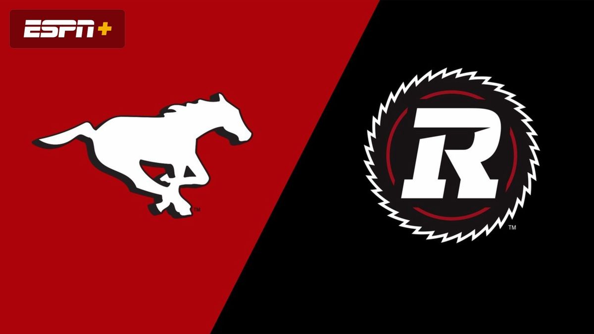 Ottawa REDBLACKS at Calgary Stampeders