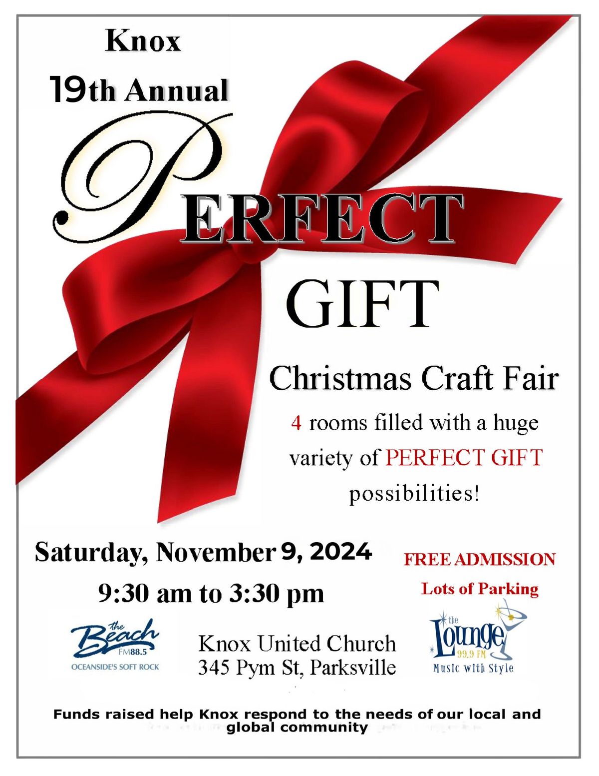 Knox's 19th Annual "Perfect Gift" Christmas Craft Fair 