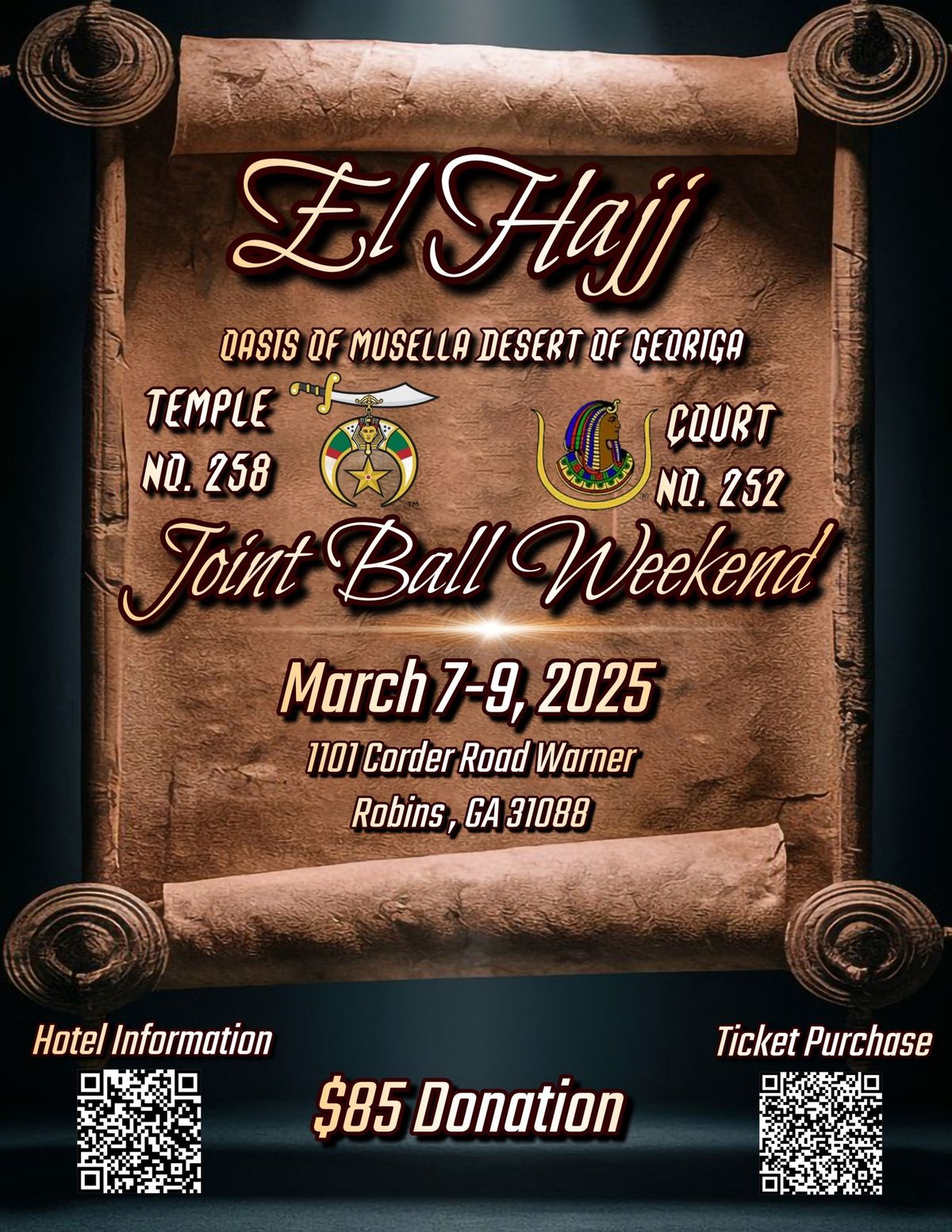 El Hajj Joint Ball Weekend