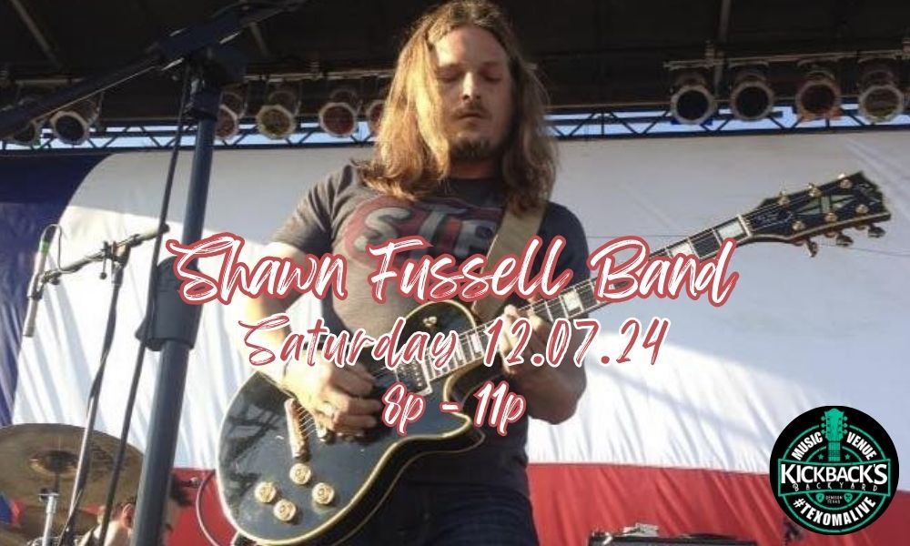 Shawn Fussell Band at Kickback's Backyard Denison 12.07.24