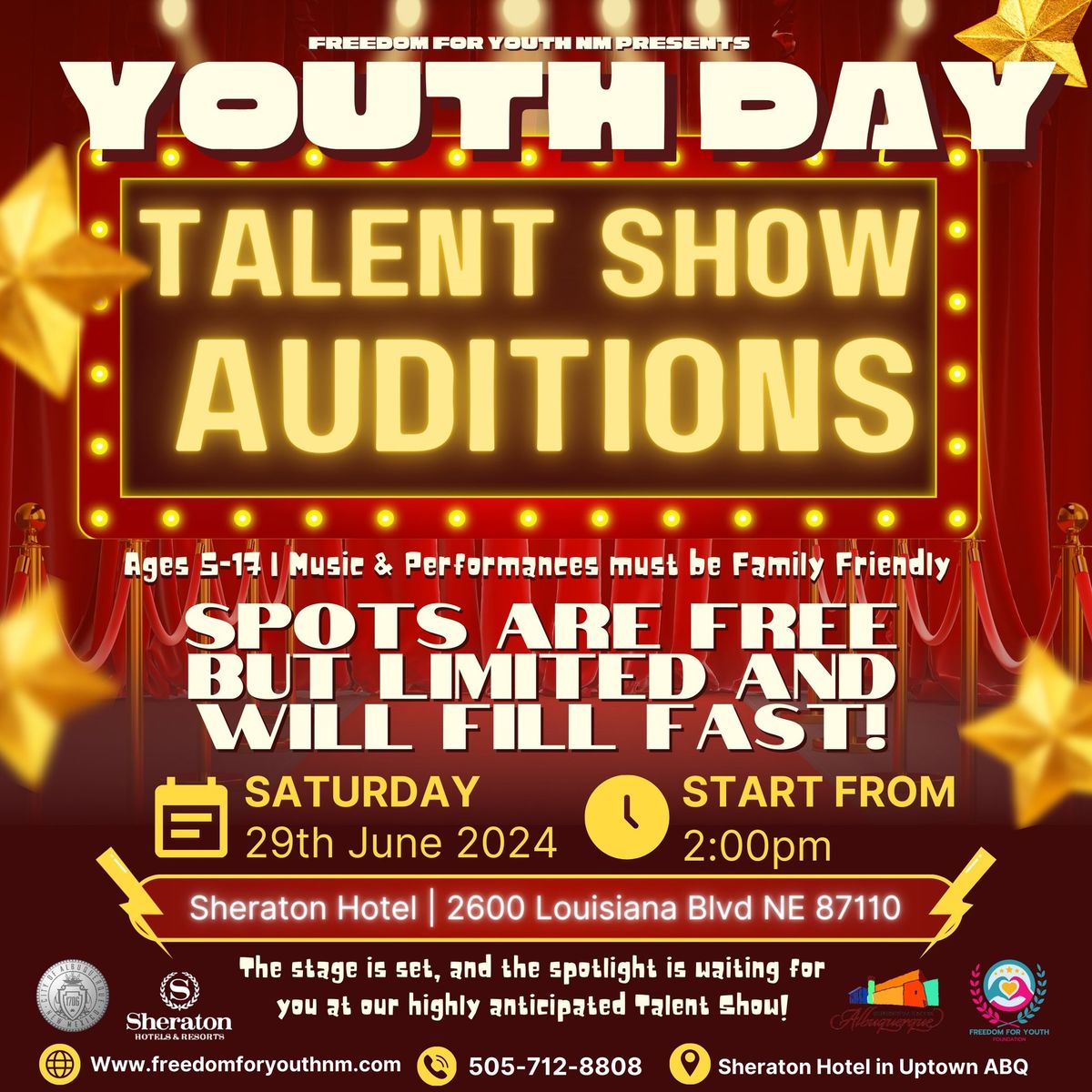 Youth Day Talent Show Auditions