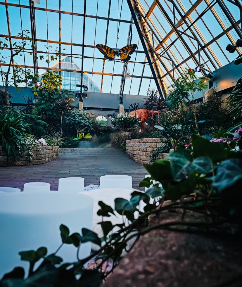 Pyramid of Sound: Sound Bath Muttart Conservatory 