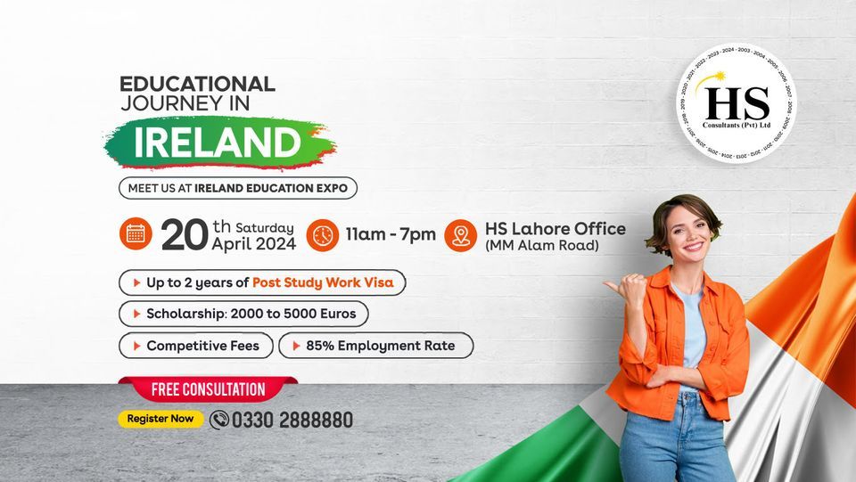 Ireland Education Fair Lahore