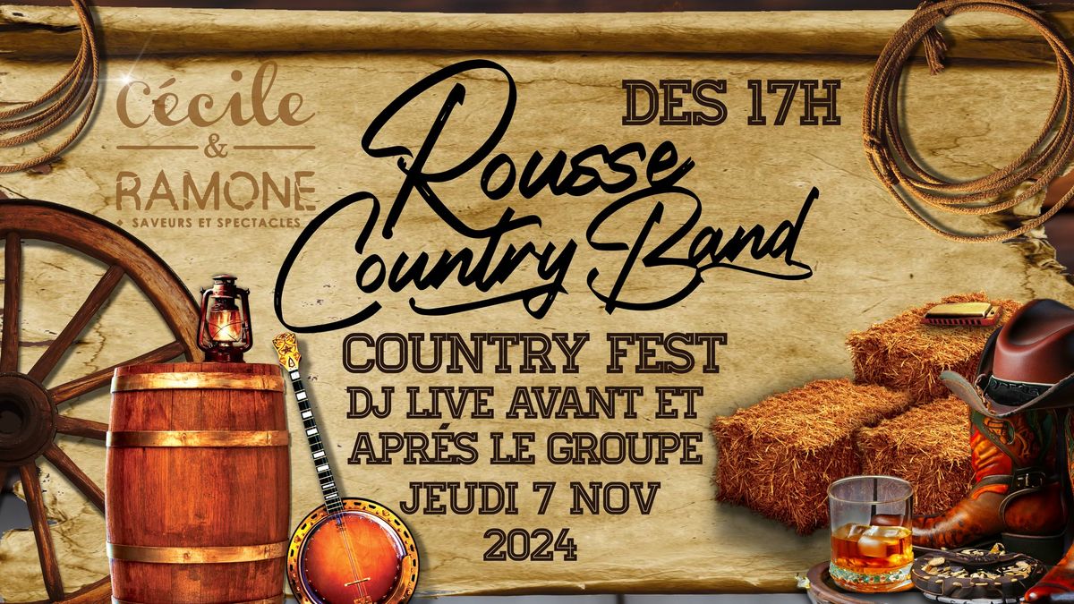 Country Fest avec La Rousse Country Band 