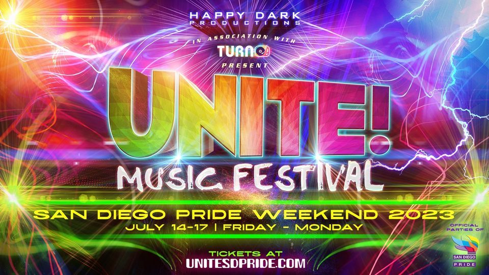 UNITE! Music Festival San Diego Pride 2023, San Diego, California