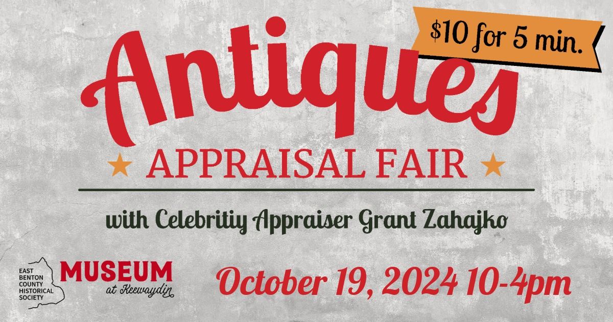 Antiques Appraisal Fair with Celebrity Appraiser Grant Zahajko