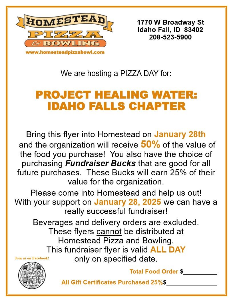 Project Healing Waters Idaho Falls Pizza Day