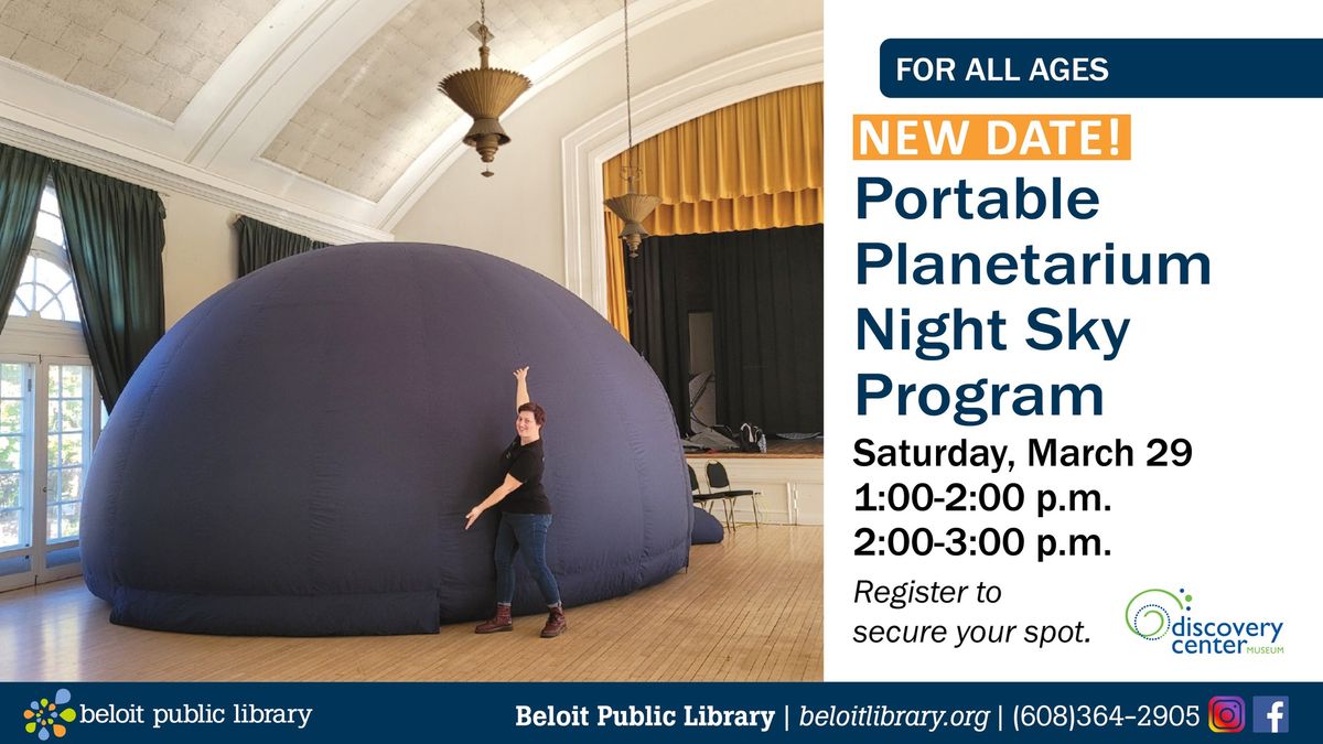 Discovery Center Portable Planetarium-Night Sky Program