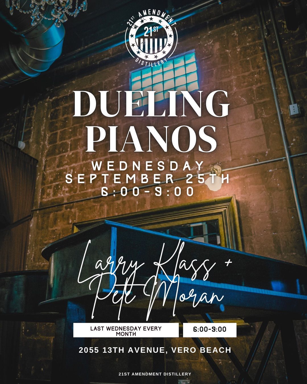 Dueling Pianos Show at 21st Amendment