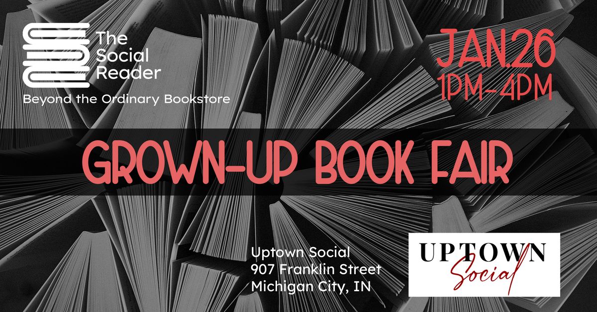 Grown-Up Book Fair at Uptown Social