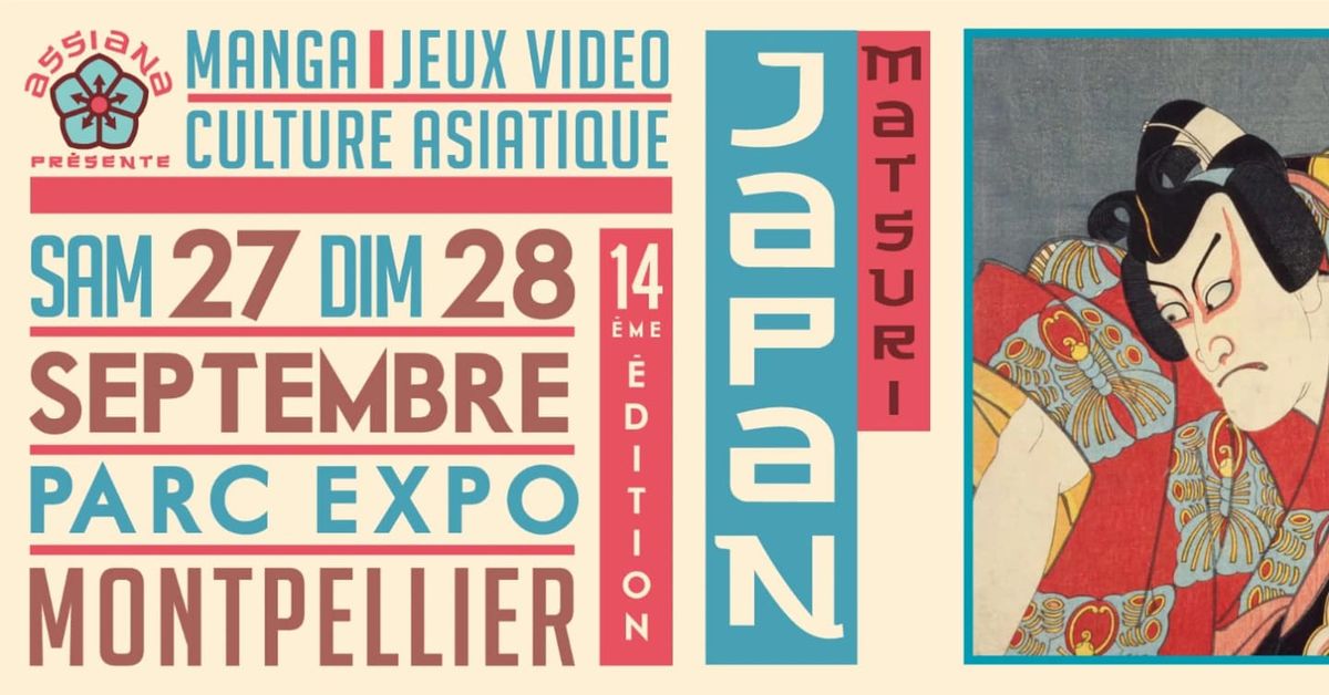 Japan Matsuri 14\u00e8me Edition 27-28 septembre Parc des Expositions Montpellier