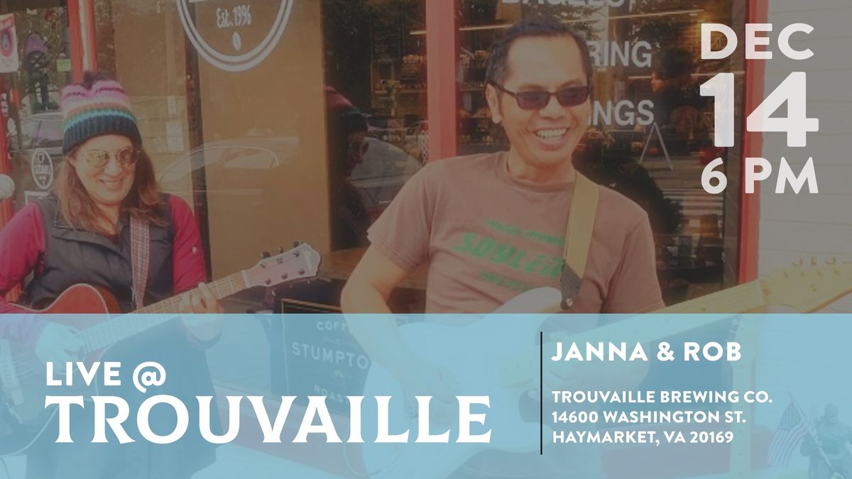 Janna & Rob LIVE @ Trouvaille