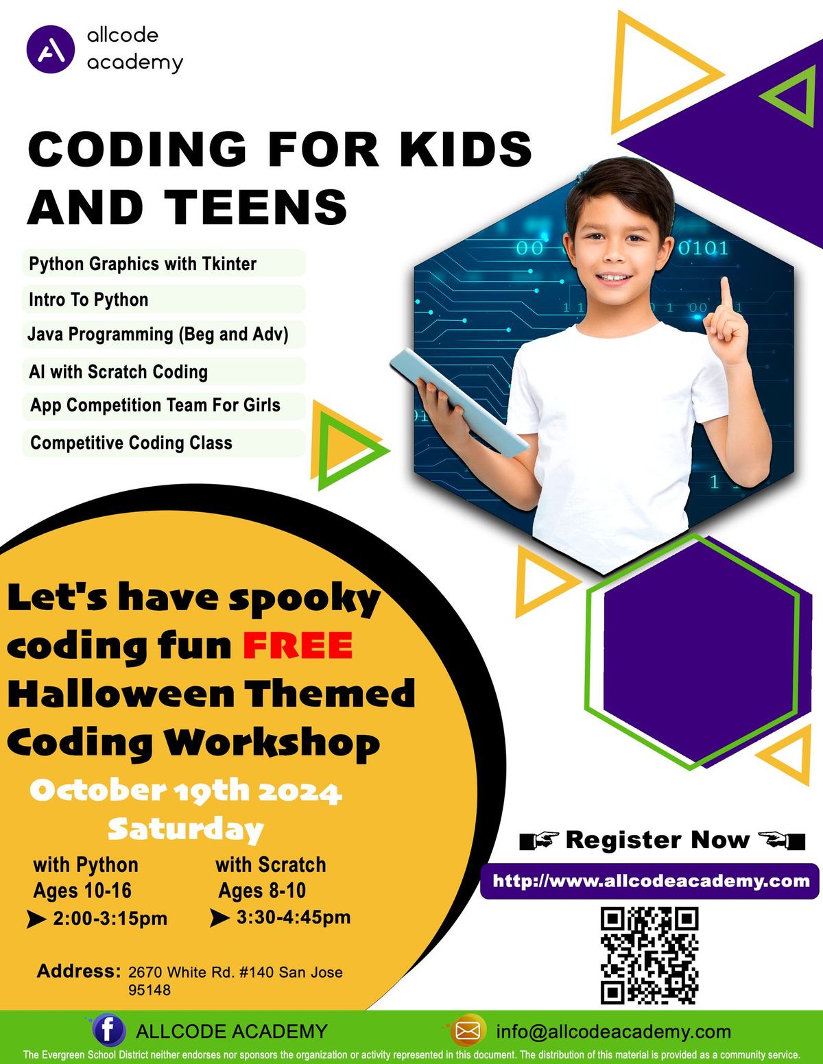 FREE Halloween Themed Coding Workshop