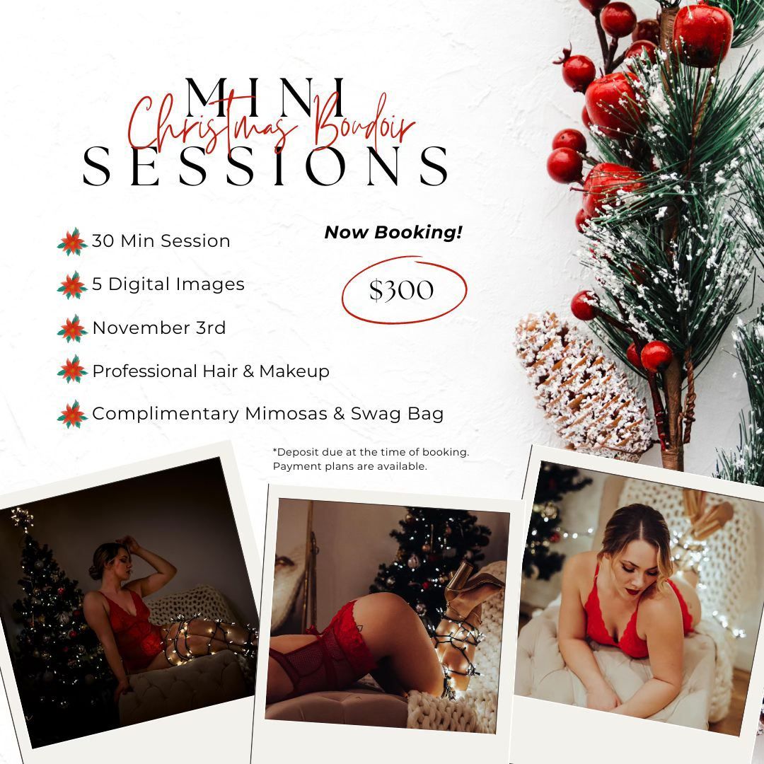 Christmas Mini Boudoir Sessions