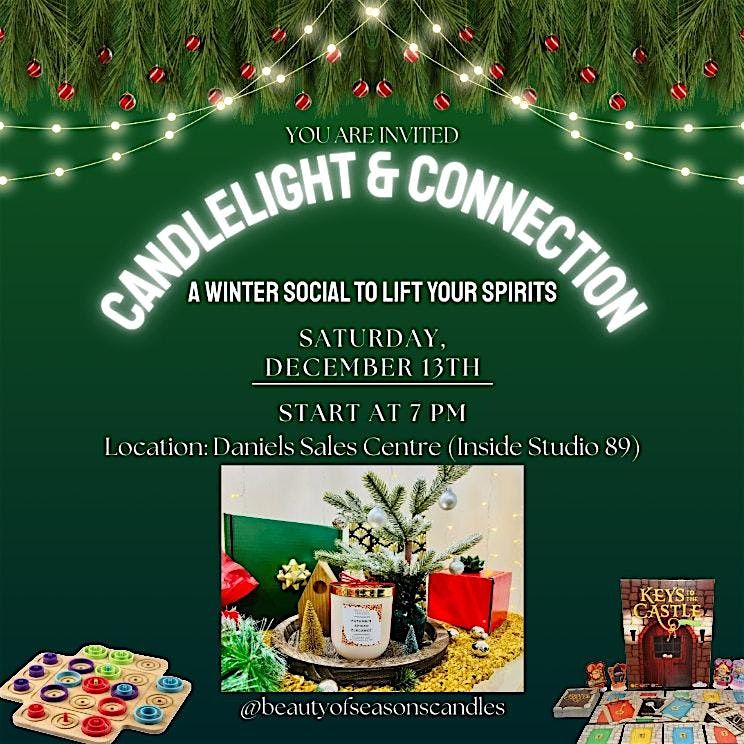Candlelight & Connection: A Winter Social to Lift Your Spirits