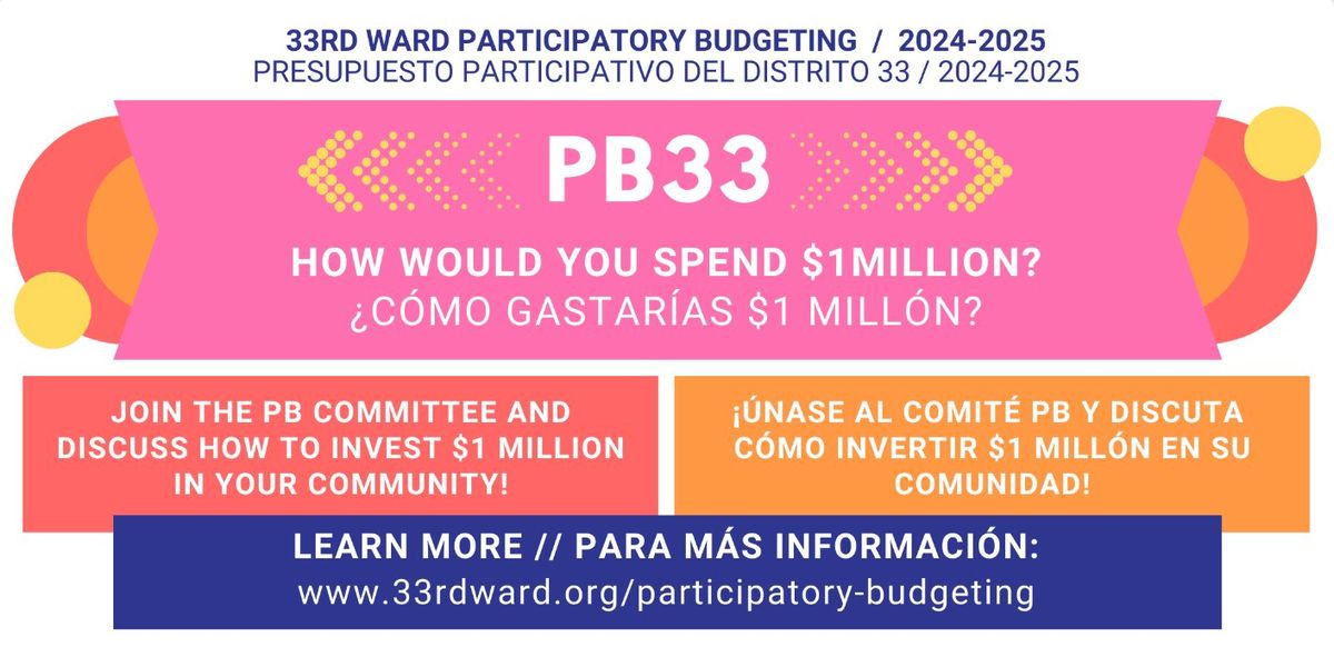 Monthly Participatory Budgeting All-Community Meeting