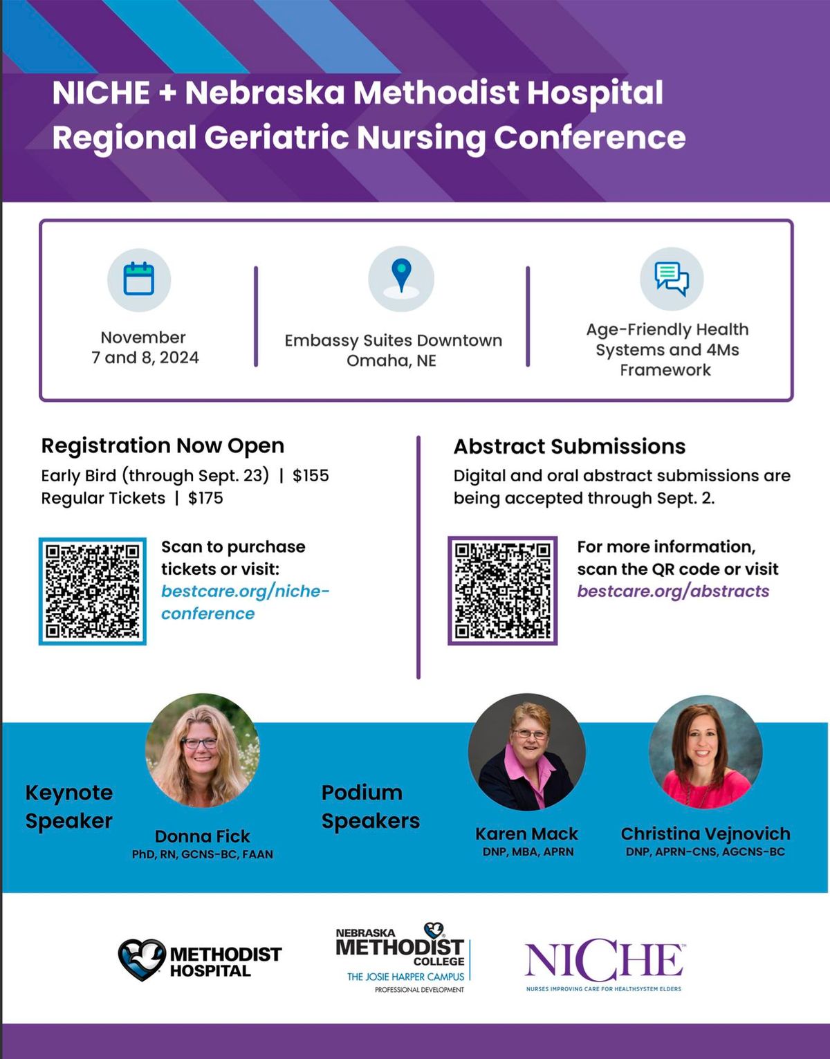 NICHE + Nebraska Methodist Hospital Regional Geriatric Nursing Conference