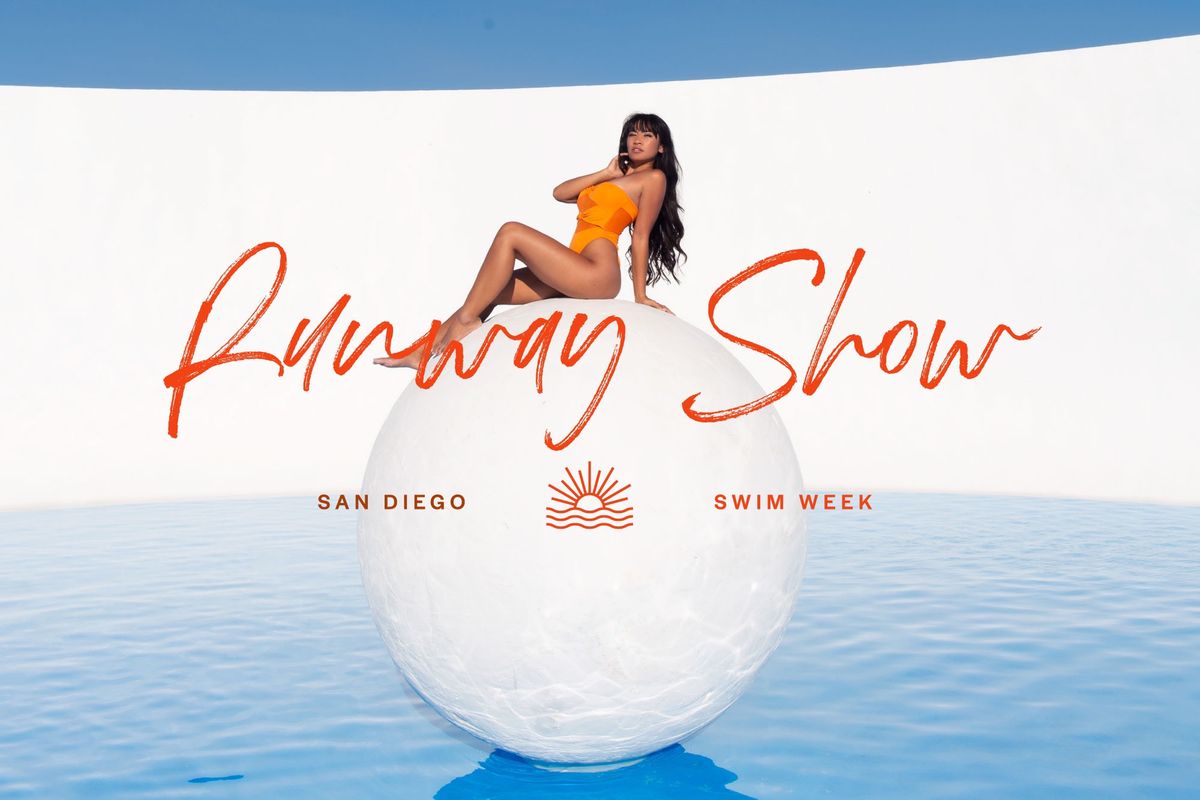 San Diego Swim Week Fashion Show Closing Runway 