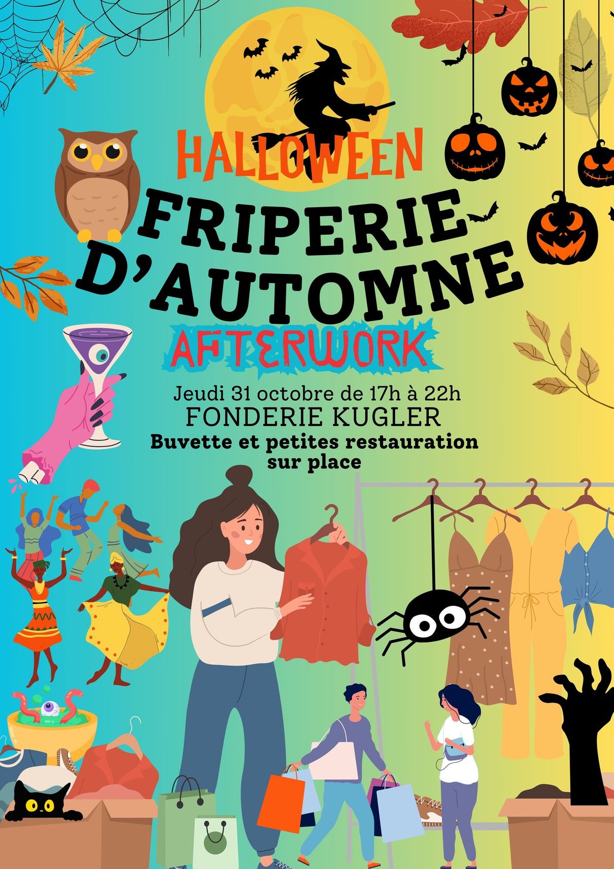 FRIPERIE AFTERWORK . SPECIAL HALLOWEEN