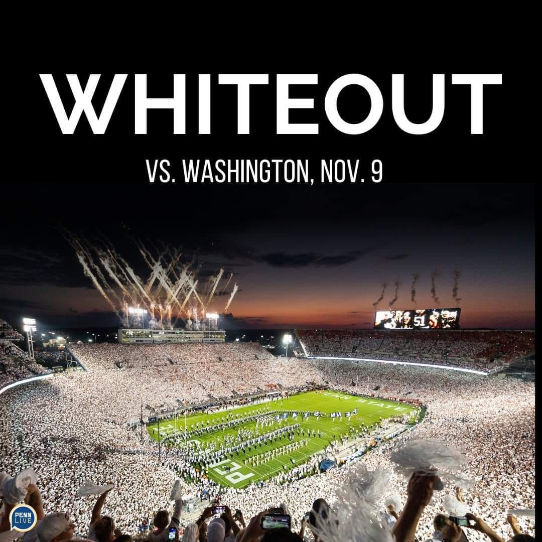 Pennstate White Out Tailgating Party