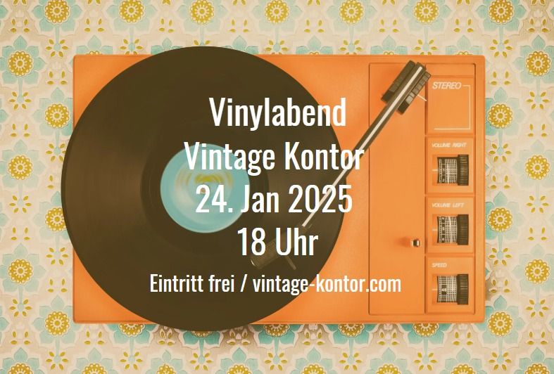 Vinylabend im Vintage Kontor