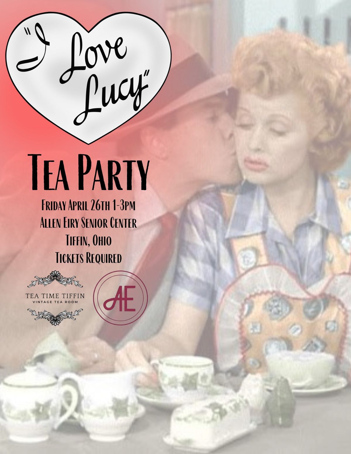 "I Love Lucy" 1950's Tea Party